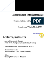 Mekatronika - Lec 9 - Digital Electronics