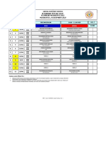 Jadwal Pertandingan Kejurkab 2022 Sabtu