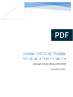 MOVIMIENTOS DE PRIMER ORDEN