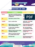 Preposition of Time