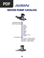 Aisin - Catalogue - Water - Pump - 2014 With Cross Ref. GMB and NPW