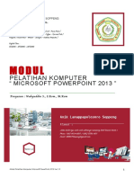 MODUL - PELATIHAN - KOMPUTER - MICROSOFT - POWER Pelatihan