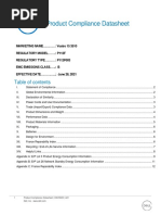 Dell Vostro 15 3510 p112f p112f003 Dell Regulatory and Environmental Datasheet En-Us