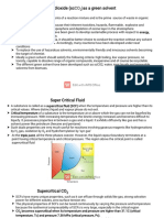 Super Critical CO2 As Green Solvent