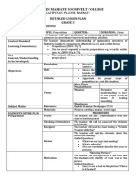 Southern Masbate Roosevelt College Detailed Lesson Plan Grade 3 TEACHER: Anamarie C. Monterola