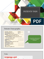 D4 Nursing 3 - Asking For Patients' Paints