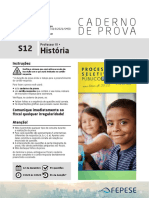 Caderno de Prova: S12 História