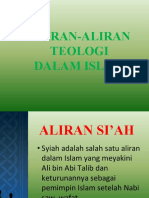 AKIDAH ( MATERI 13 ALIRAN ALIRAN TEOLOGI)