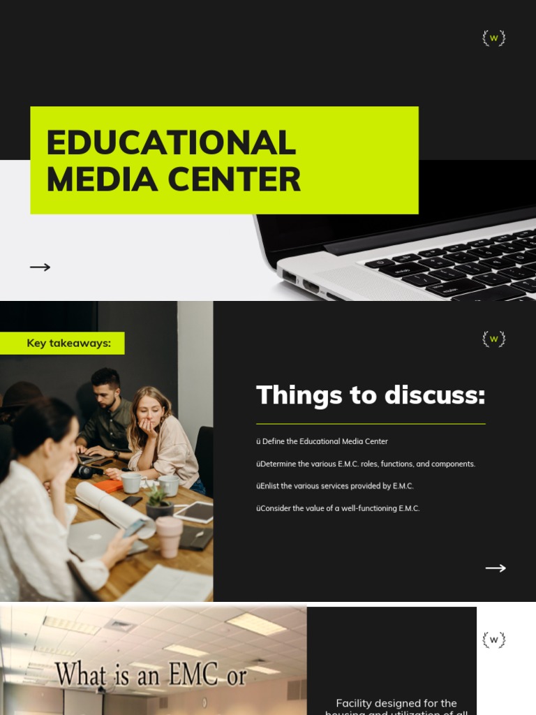 Educational Media Center 1 PDF Multimedia Teachers