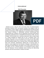 Bill Hewlett: Co-founder of HP and Stanford Engineer