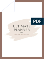 Elegant Planner Cover Design