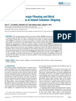 Optimizing The Stowage Planning and Block Relocati