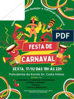 Festa de Carnaval Escola Dr. Costa Matos