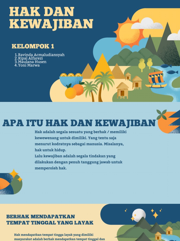 Hak Dan Kewajiban | PDF