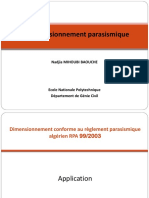 Chapitre 4 - Application Dimensionnement Parasismique