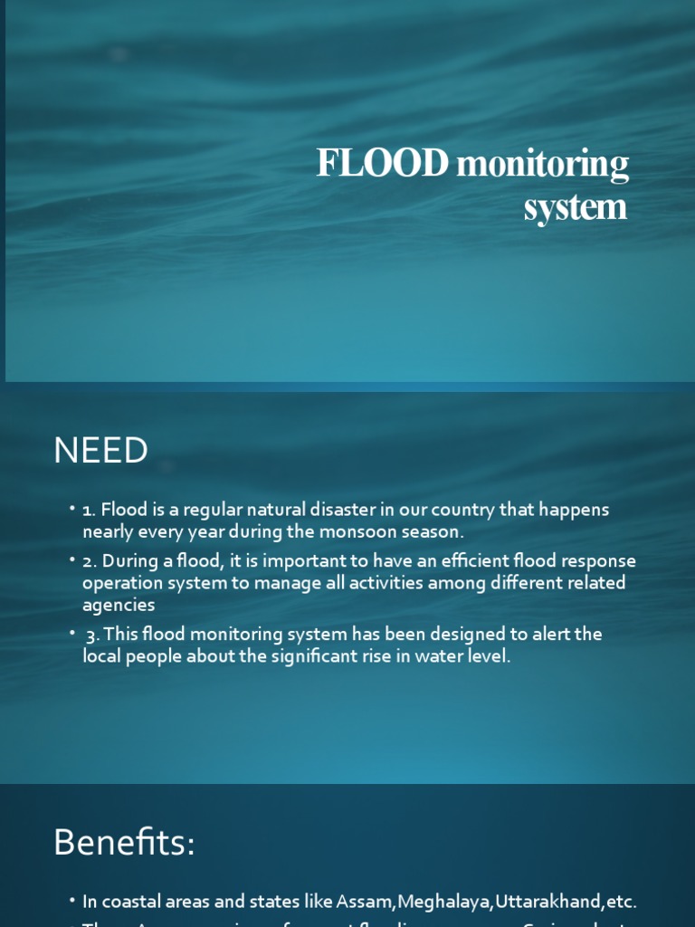 FLOOD DETECTOR Project PDF