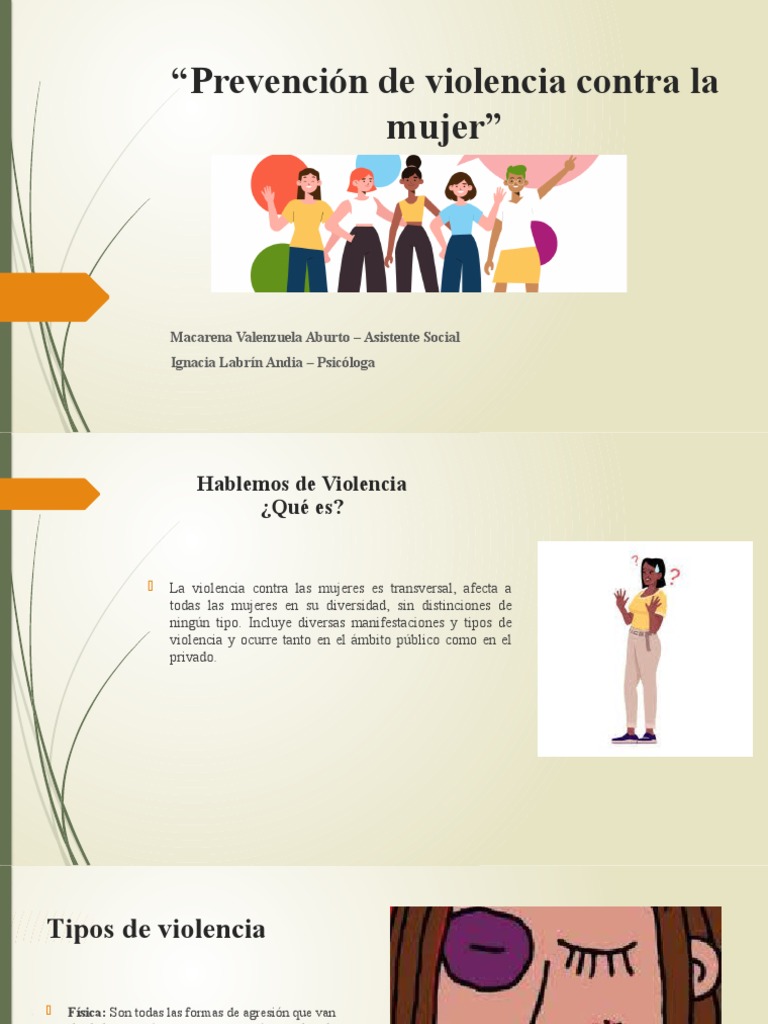 Prevencion de La Mujer | PDF | La violencia contra las mujeres | Agresión