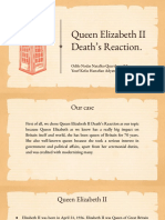 Queen Elizabeth II Death's Reaction. (World and Britain)