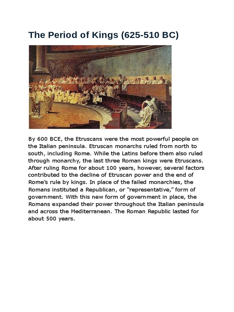 The Period of Kings PDF