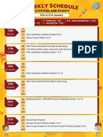 Events Calender Editable 16th To 21st Jan'2023