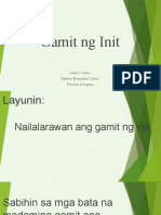 SCIENCE 6 PPT Q3 - Ch2 Aralin 1 - Gawain 5 Gamit NG Init