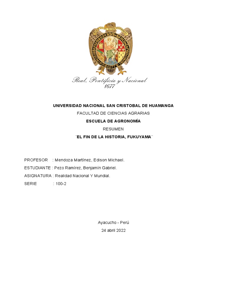 El Fin de La Historia PDF Wilhelm Friedrich Hegel Comunismo