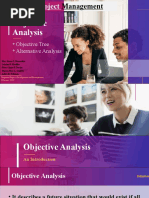 Objective Analysis in Project Development and Management