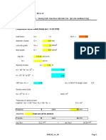 Bole Tower C - Shoring Design - SW - 3b - Rear River Side - 11m - Per Site Condition and Log