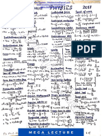 Physics-Formula-Sheet Alevels and University Printable PDF