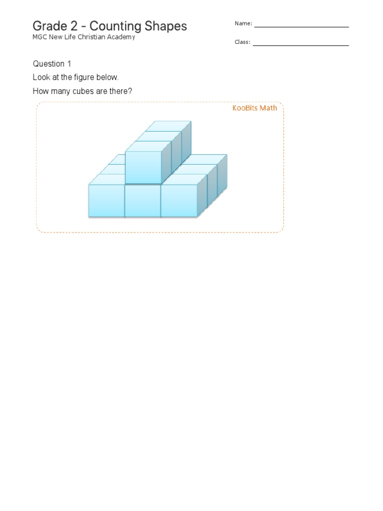 Grade 2 Counting Shapes Download Free Pdf Geometric Shapes
