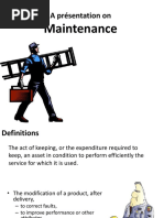 Software Maintenance