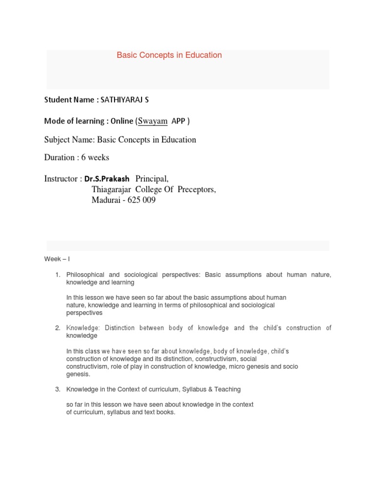 BASIC CONCEPTS IN EDUCATION SWAYAM PDF FREE DOWNLOAD TAMIL 2021 visual data 5