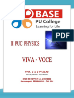 II PUC PHYSICS - VIVA - VOCE (20-21) - GSGP's