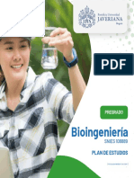 Bioingeniería: Plan de Estudios