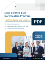 Data Science & AI Certification Program For Managers & Leaders Learnbay