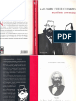 MARX ENGELS. Manifesto Comunista