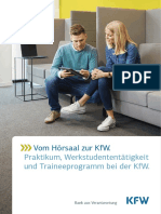 KFW Traineebroschuere