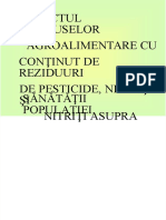 Poluare Alimente Pesticide Nitrati
