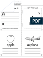 I Can Write The Letter A!: Apple Airplane