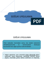 Soğuk Uygulama Ve Etkileri