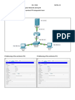 Implement FTP Application Layer Protocol Using Packet Tracer