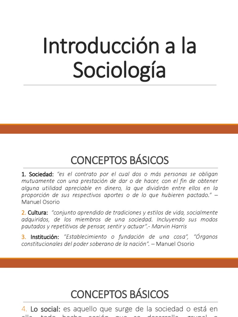01 Introduccion A La Sociologia | PDF | Sociología | Sociedad