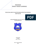 Program PBL (Project Based Learning) : Penataan Arsip Di Kantor Badan Kesatuan Bangsa Dan Politik