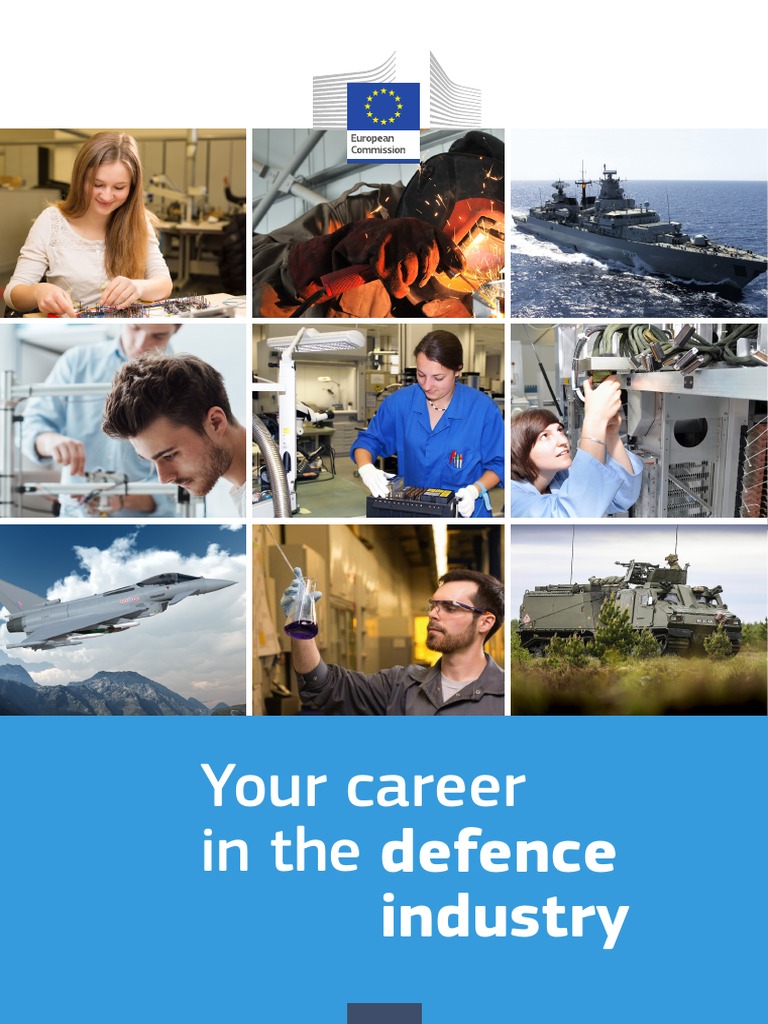 Defence Careers Brochure 1 PDF European Union Arms Industry