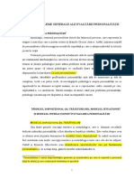 Cursuri PDF Psihodiagnoza