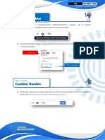 3. Guardar cambios y Cambiar Nombre