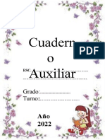 Cuaderno Auxiliar