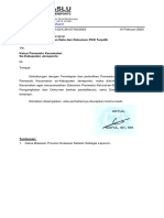 Surat Permintaan Data PKD