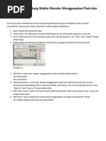 Download Membuat Penghitung Waktu Mundur Menggunakan Flash dan ActionScript 20 by colozha SN62553103 doc pdf