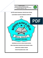 Cover Daftar Hadir Panitia